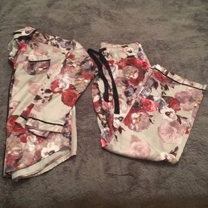 Silk pajama set
